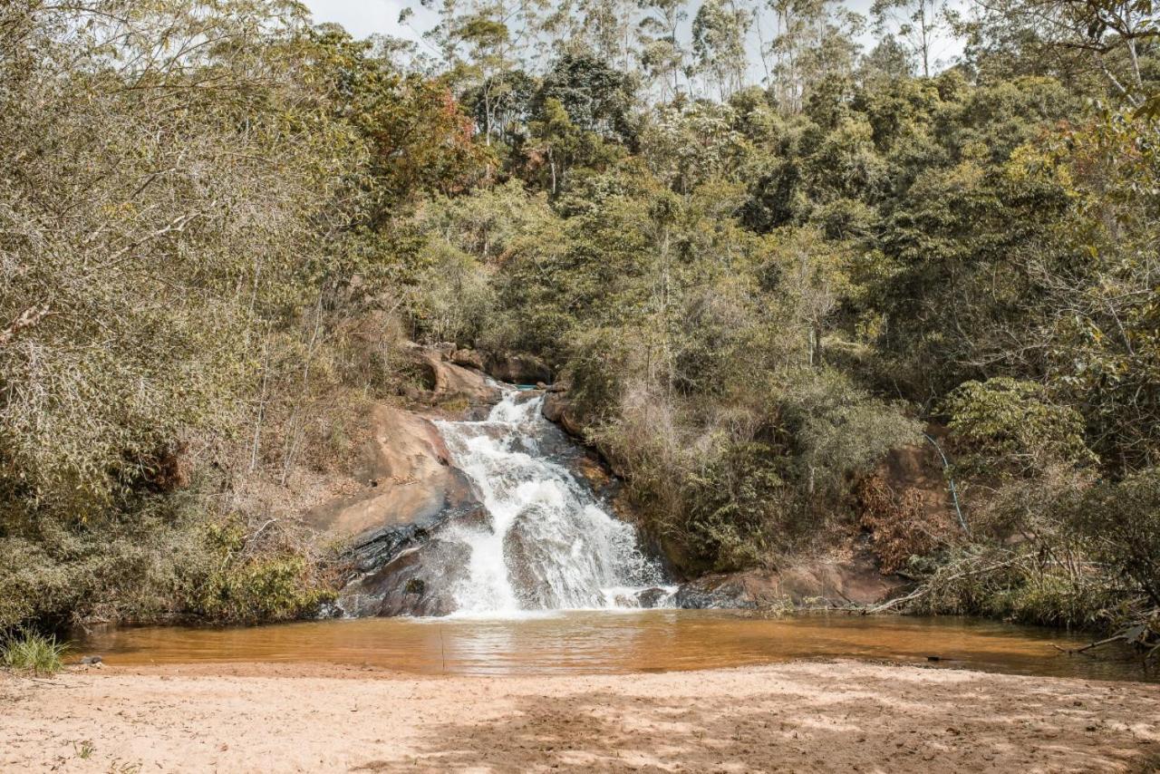 Casa De Campo Banheira, Lareira E Cachoeira Pedra Azul  Exterior photo