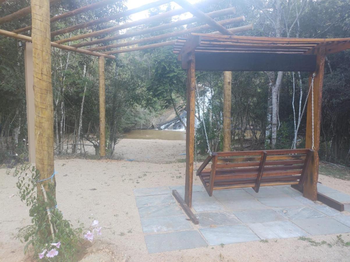 Casa De Campo Banheira, Lareira E Cachoeira Pedra Azul  Exterior photo